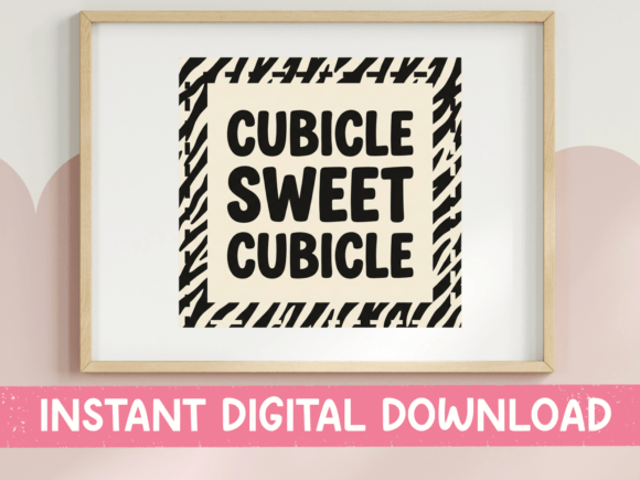 Bold Cubicle Sweet Cubicle Graphics for T-Shirt Designs