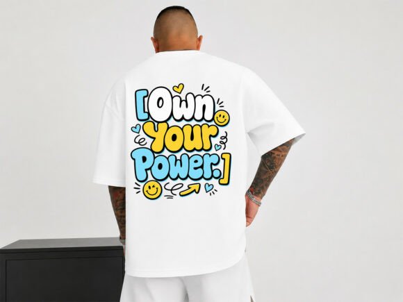 Boost Positivity with Motivational Typography T-Shirt Design