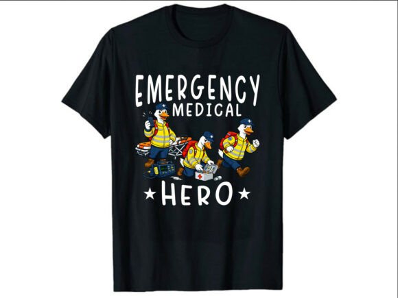 Emergency Hero Paramedic T-Shirt Design Review