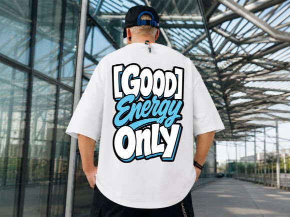 Modern Motivation Typography T-Shirt: A Bold Graphic Design