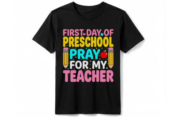 Pray for My Teacher T-Shirt: A Fun Graphic Design Asset
