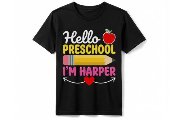 Review: Hello Preschool Harper Pencil T-Shirt Graphics