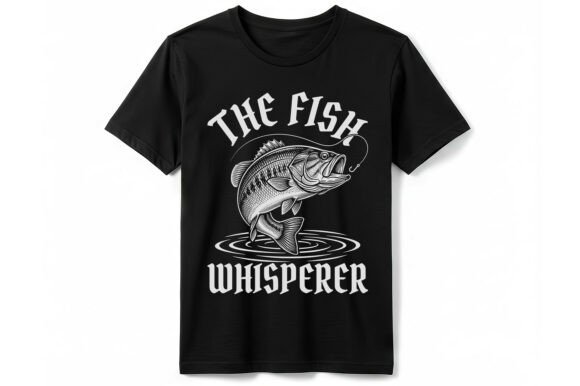Review: The Fish Whisperer Bass T-Shirt for Graphics and T-Shirt Designs