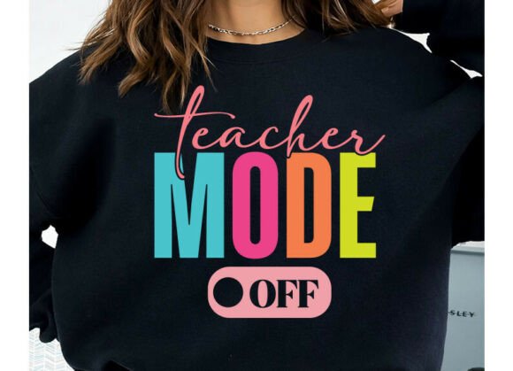 Teacher Off Duty Png: A Versatile Graphic for T-Shirt Designs